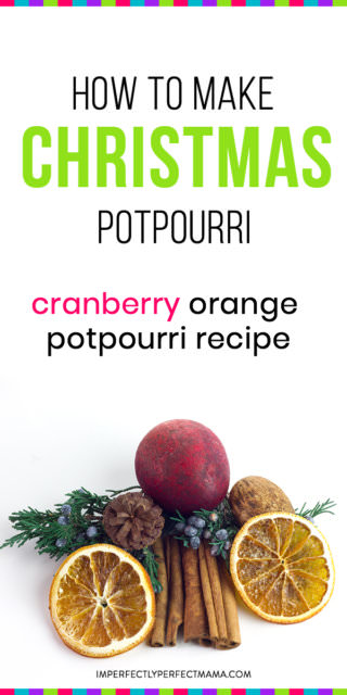 How to Make Stovetop Potpourri {Smells Like Christmas!}
