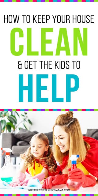 What I Use To Clean My House & How My Kids Help - Fun Cheap or Free