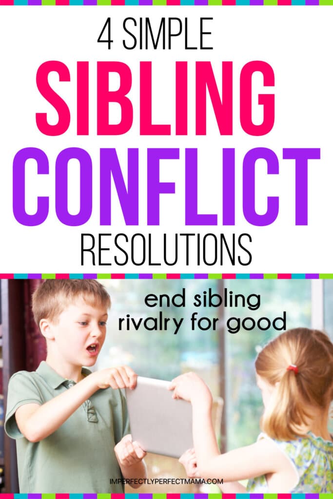 5 Simple and Effective Sibling Conflict Resolution Activities to Try ...